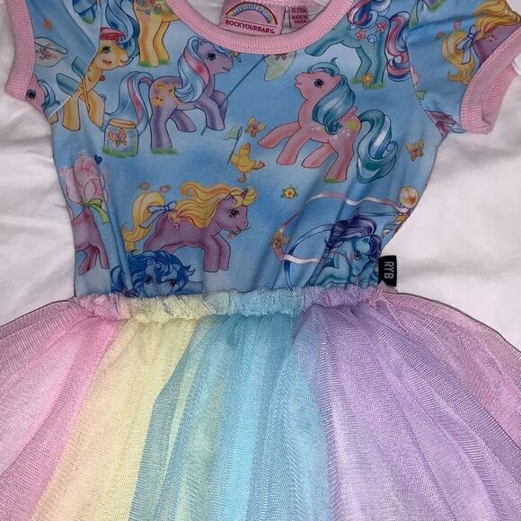 Rock your baby my little pony tutu 18/24 - Picture 2 of 3